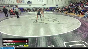 100 lbs Cons. Semi - Genesis Berg, Columbia Burbank vs Miranda Chavez, Connell