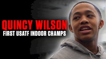 Quincy Wilson Before His First USATF Indoor Championship _ USATF Indoor T&F Championship 2025