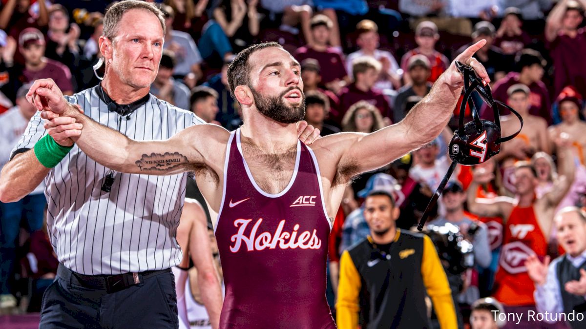 Virginia Tech Wins Rivalry Wrestling Dual Over NC State