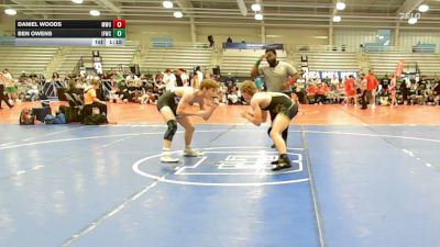 152 lbs Rr Rnd 3 - Daniel Woods, MetroWest United Lightning - HSB vs Ben Owens, Iron Forge WC - HSB