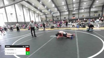 123 lbs 5th Place - Zeean Gonzalez, The Wrestling Assylum vs Payton Graveline, Mat Demon WC