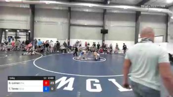 54 kg Prelims - Geovanni Lainez, Easton Gold Medal vs Tyler Tanev, Gunston Wrestling Club