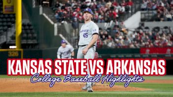 Kansas State vs Arkansas Baseball Highlights | 2025 Amegy Bank College Baseball Series