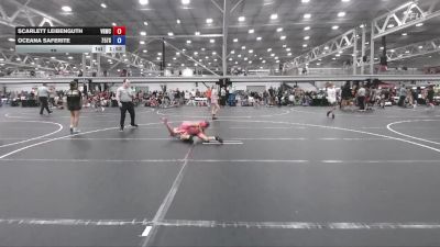 70 lbs Round 4 (6 Team) - Scarlett Leibenguth, Venom Girls WC vs Oceana Saferite, 757 SIRENS