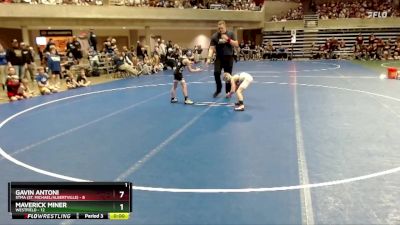 75 lbs Semis & 1st Wrestleback (8 Team) - Easton Schut, STMA (St. Michael/Albertville) vs Parker Bredesen, Westfield