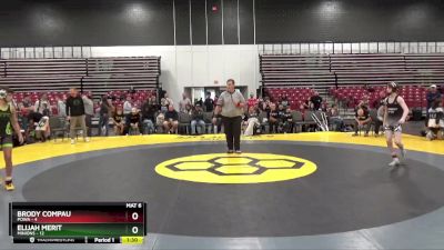 90 lbs Placement Matches (8 Team) - Brody Compau, POWA vs Elijah Merit, Minions