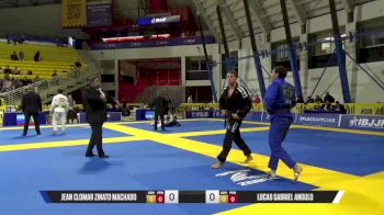 Lucas Gabriel Angulo vs Jean Clomar Zinato Machado 2025 World Jiu-Jitsu IBJJF Championship