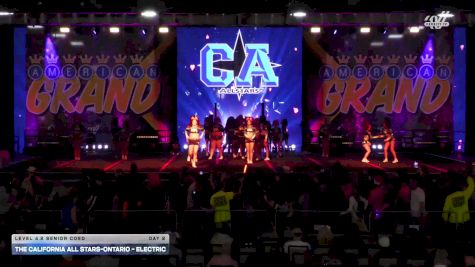 The California All Stars-Ontario - Electric [2025 L4.2 Senior Coed Day 2] 2025 The American Grand Grand Nationals