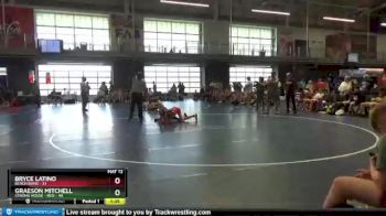 106 lbs Round 2 (6 Team) - Bryce Latino, Beach Bums vs Graeson Mitchell, Strong House - Red