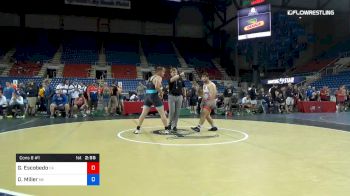 220 lbs Cons 8 #1 - Guillermo Escobedo, California vs Dillyn Miller, Nebraska