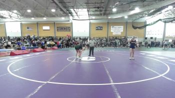 132 lbs Quarterfinal - Jillian Glaski, Mt. Anthony vs Rylee Donohue, Norwalk