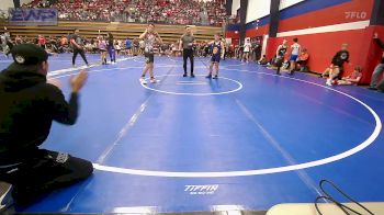 120 lbs Quarterfinal - Wyatt Patterson, Team Tulsa Wrestling Club vs Spencer Holum, Vinita Kids Wrestling