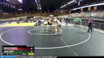 132 lbs Cons. Round 3 - Simjay Engberg, New Smyrna Beach Sr H S vs Eddie Sears, Merritt Island