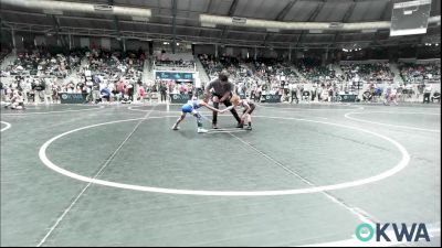 43 lbs 2nd Place - Tyler Korb, Vinita Kids Wrestling vs Logan Matthews, Tiger Trained Wrestling