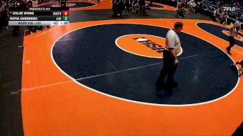 105 lbs Cons. Round 2 - Chloe Wong, Joliet (West) vs Sofia Guerrero, Chicago (Lane)