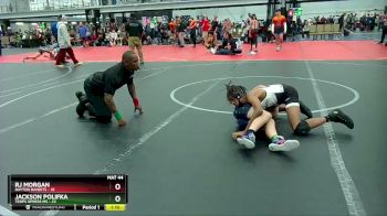 105 lbs Round 9 (10 Team) - Jackson Polifka, Terps Xpress MS vs RJ Morgan, Dayton Bandits