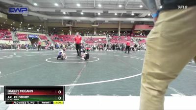 55 lbs Cons. Round 3 - Axl Ellsbury, Elk County vs Oakley McCann, Marysville