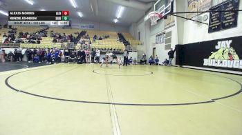 100 lbs Semifinal - Alexis Morris, Glenpool Girls HS vs Kenzie Johnson, Sand Springs Girls