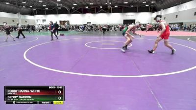 138C Cons. Round 3 - Brody Narron, St. Michael The Archangel vs Robby Hanna-white, Park Hill