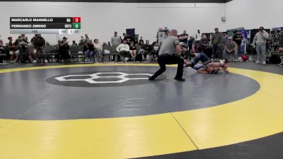 100 lbs Quarterfinals (8 Team) - Marcarlo Mannello, Mat Assassins vs Fernando Jimeno, Untouchables
