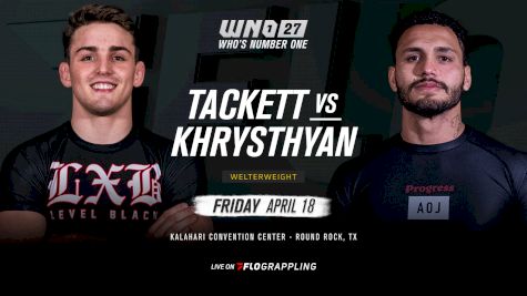 WNO 27: Andrew Tackett e Fabyury Khrysthyan se encaram no card principal