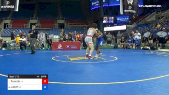 195 lbs Cons Semis - Isaac Trumble, Nebraska vs Jonovan Smith, California