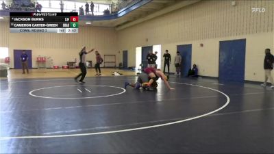 285 lbs Cons. Round 2 - Jackson Burns, St. John Fisher vs Cameron Carter-Green, Pitt-Bradford