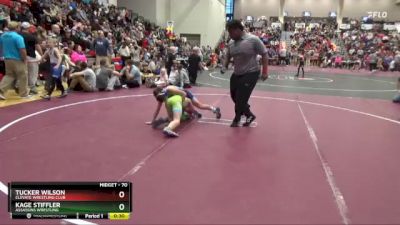 70 lbs Cons. Round 2 - Tucker Wilson, Elevate Wrestling Club vs Kage Stiffler, Assassins Wrestling