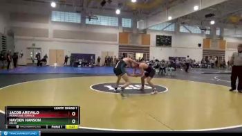 152 lbs Champ. Round 1 - Jacob Arevalo, Mountlake Terrace vs Hayden Hanson, Kelso