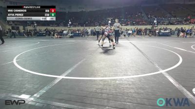 126 lbs Consolation - Iris Cisneros, Skiatook Youth Wrestling vs Ayva Perez, Standfast