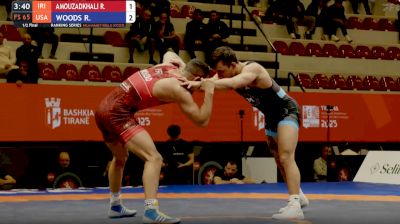 65 kg Semifinal - Real Woods, USA vs Rahman Amouzad, IRI