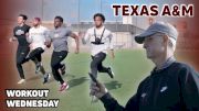 Texas A&M Sprinters Run Broken 30-Second Repeats In Prep for The 2025 SEC Indoor Championships