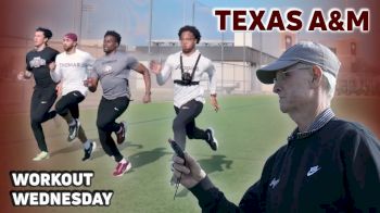 Texas A&M Sprinters Run Broken 30-Second Repeats In Prep for The 2025 SEC Indoor Championships