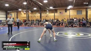 149 lbs Round 1 (6 Team) - Dougie Swanson, Providence (Mont.) vs Jaxon Morlan, Eastern Oregon University (OR)