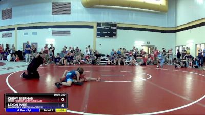 70 lbs Cons. Semi - Chevy Nierman, Perry Meridian Wrestling Club vs Lexon Parr, Contenders Wrestling Academy