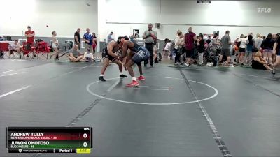 165 lbs Finals (2 Team) - Andrew Tully, New England Black & Gold vs Juwon Omotoso, Buccaneers