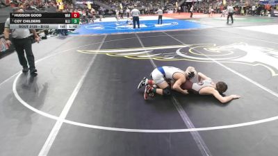 Quarterfinal - Coy Childers, Alliance vs Hudson Good, Waverly