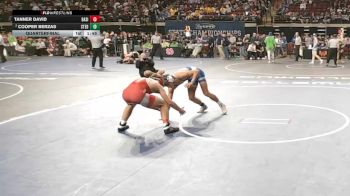 D 3 144 lbs Quarterfinal - Tanner David, Basile vs Cooper Berzas, St. Edmund