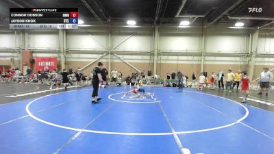 72 lbs Rr Rnd 2 - Connor Dobson, South Hills Wrestling Academy - BK6E vs Jayson Knox, Steller Trained Grevious - BK6E