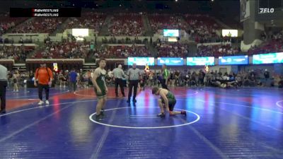 146 lbs Champ. Round 2 - Creed Vollmer, Tongue River Wrestling Club vs Asher Dreadin, Belgrade Little Guy