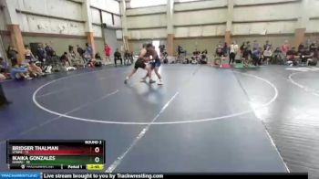 165 lbs Round 2 (10 Team) - Bridger Thalman, UTAH2 vs Ikaika Gonzales, HAWAII