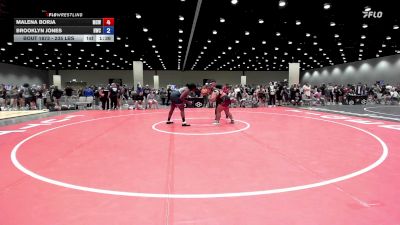 235 lbs Champ. Round 3 - Malena Borja, MoWest Championship Wrestling vs Brooklyn Jones, Husky Wrestling Club