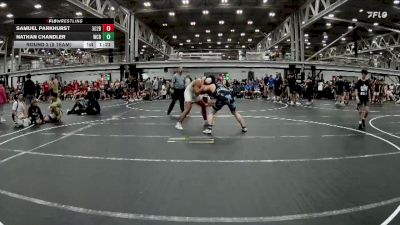 215 lbs Round 2 (8 Team) - Nathan Chandler, Wrecking Crew Blue vs Samuel Parkhurst, Team 302 Blue