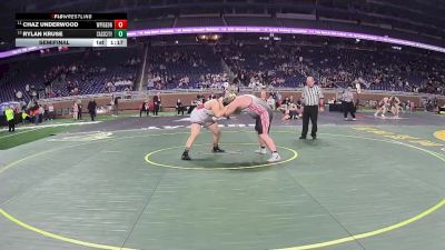 D4-285 lbs Semifinal - Chaz Underwood, White Pigeon vs Rylan Kruse, Cass City