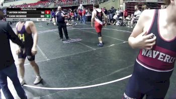 195 lbs Champ. Round 2 - Cash McBride, Waverly Wrestling Club vs Jayden Bowen, Trojan Wrestling Club