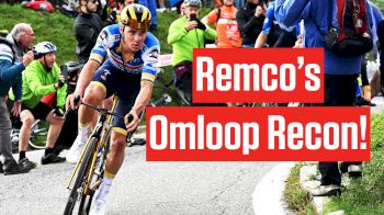 Evenepoel Spotted Training for Omloop 2025