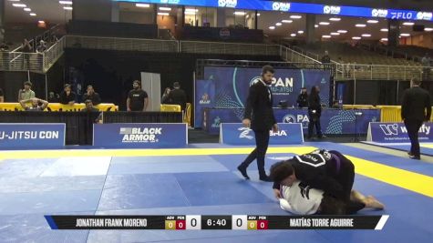 Matías Torre Aguirre vs Jonathan Frank Moreno 2026 Pan Jiu Jitsu IBJJF Championship