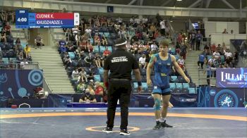 65 kg Qualif. - Konrad Dorian Cudnik, Poland vs Imed Khudzhadze, Ukraine
