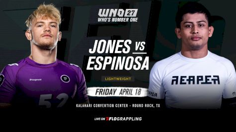 WNO 27: Owen Jones encara Julian Espinosa no card principal do evento