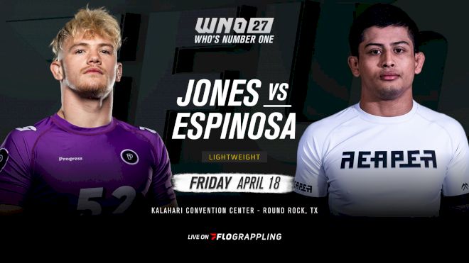 WATCH: Owen Jones Uses RNC Submission On Julian Espinosa at WNO 27